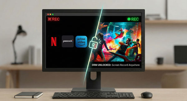 record netflix, record peacock, record prime video